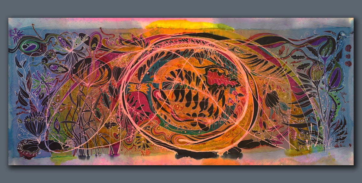 Silk artwork