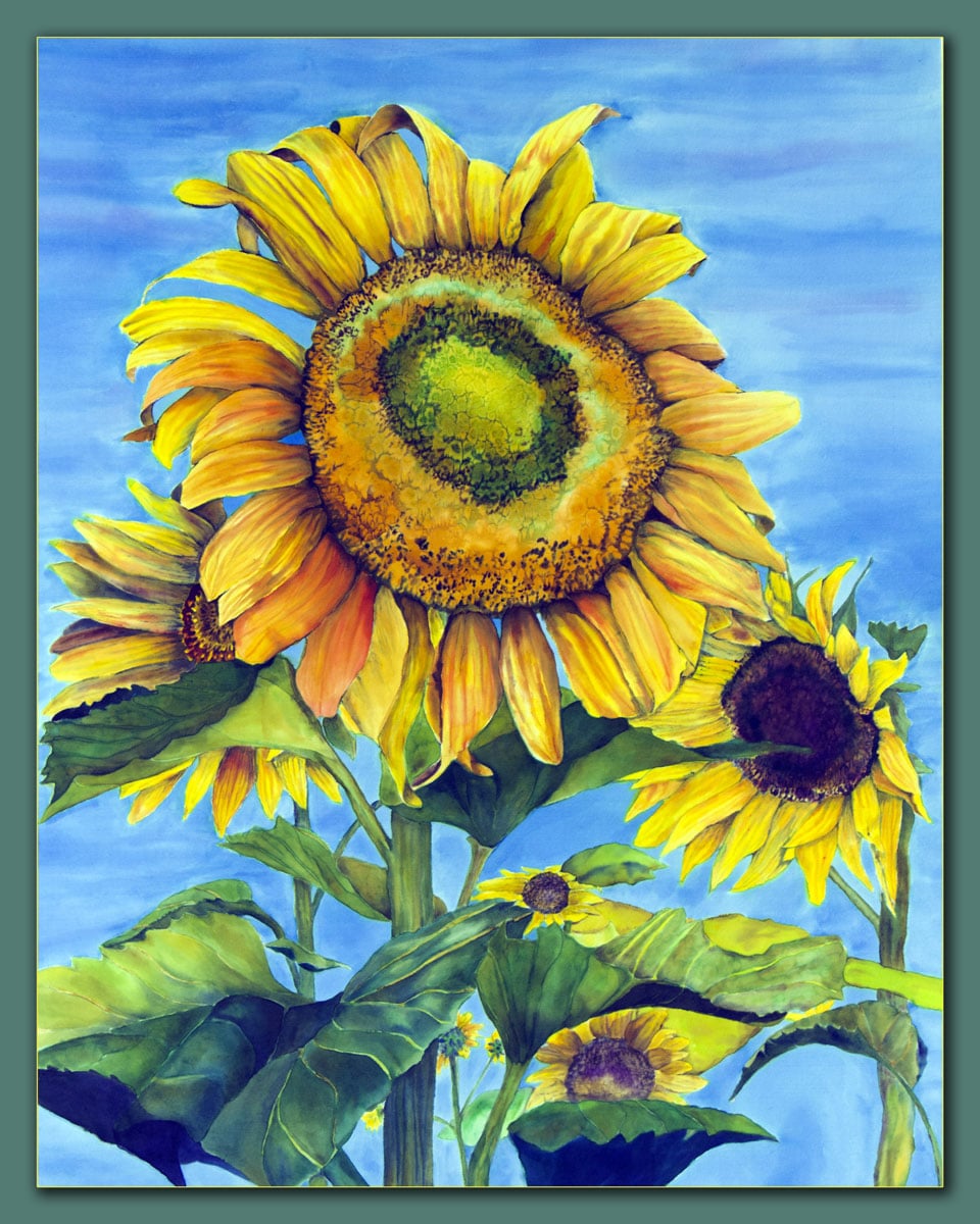 Silk painting example