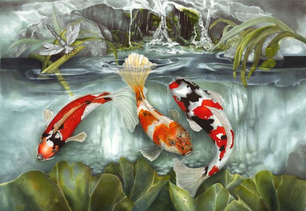 Audrey Frigstad - Koi Dreamscape