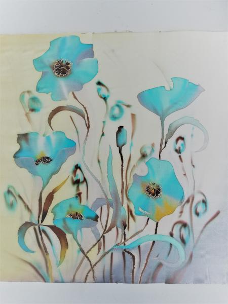 Rumiya Shcheulova, Blue poppies