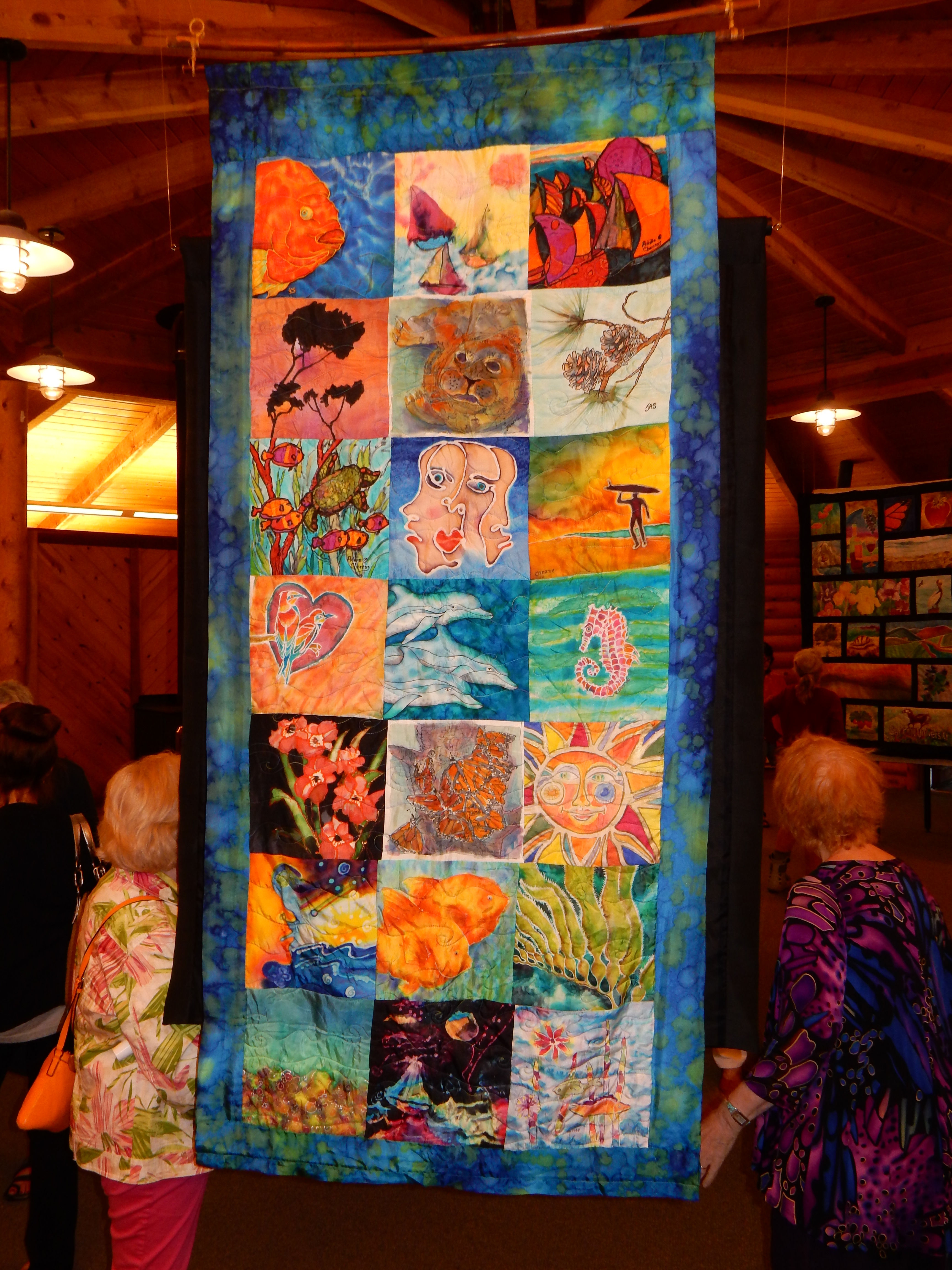 Chapter Quilt Show Spin 2014 Santa Fe, NM